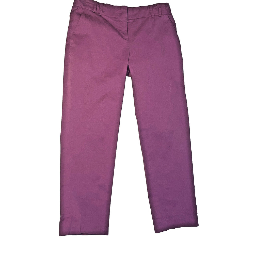 ETRO Chino Pants Women's Size 6 or 42IT Vintage Mauve Pink